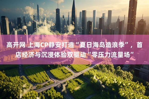 高开网 上海CP静安打造“夏日海岛造浪季”，首店经济与沉浸体验双驱动“零压力流量场”