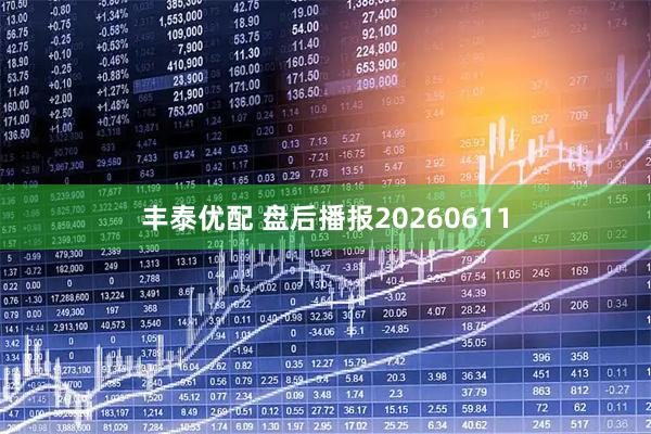 丰泰优配 盘后播报20260611