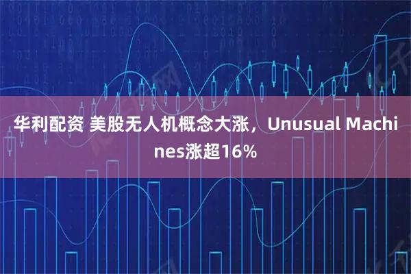 华利配资 美股无人机概念大涨，Unusual Machines涨超16%